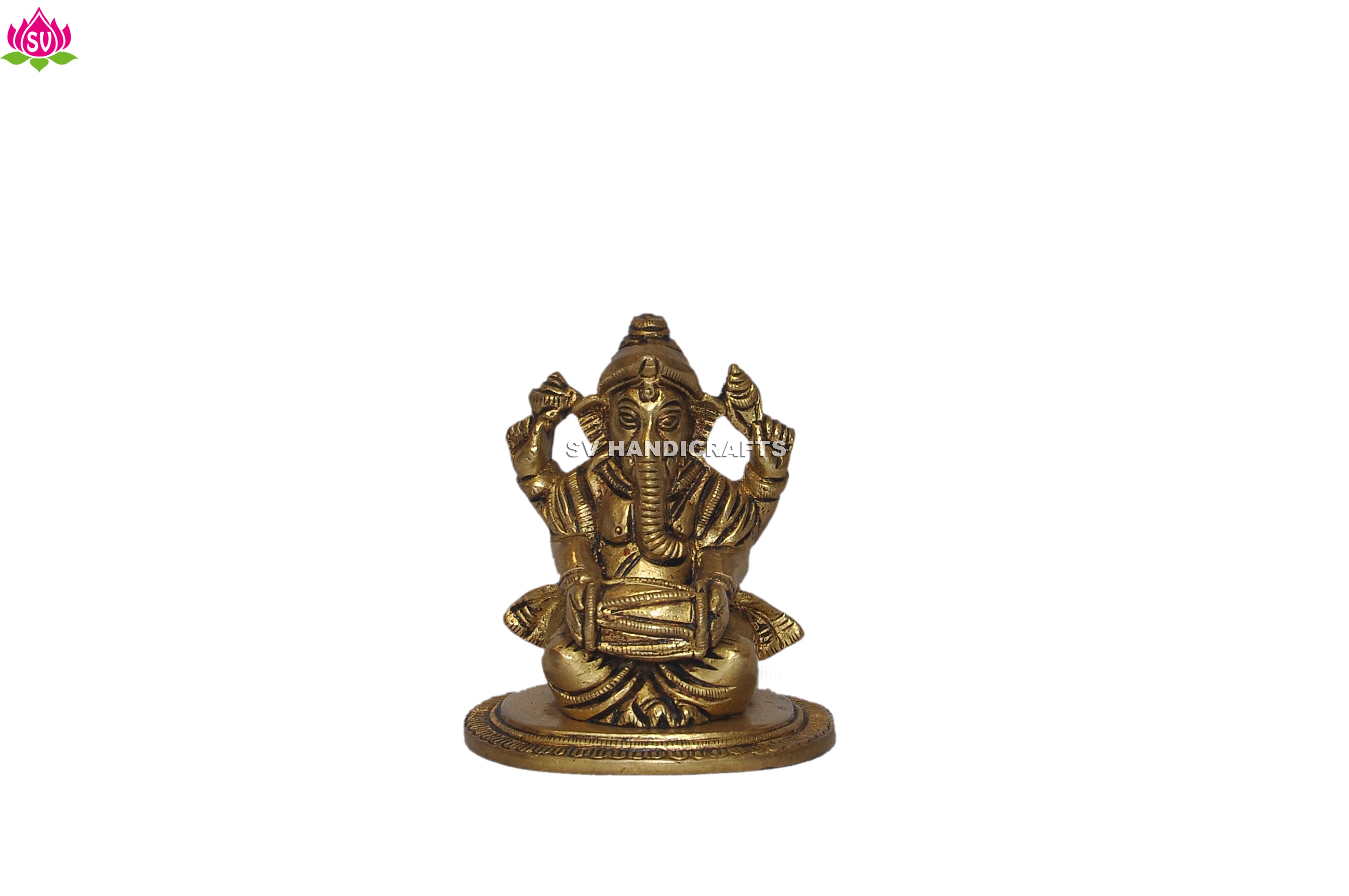 MUSICAL GANESHA SITTING